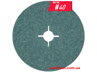 Фибровый круг WorkMan Zirconium PRO P40 фото 2