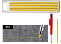 Грифели для механического столярного карандаша желтые
