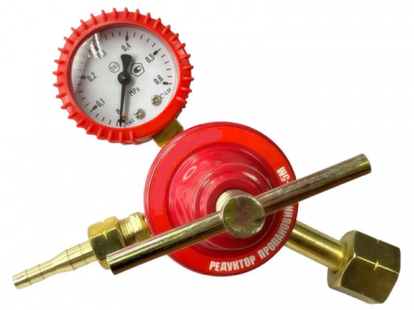 Редуктор пропановый БПО-5М для газовых баллонов фото 1