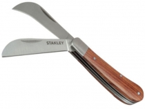 Нож электрика для кабеля Stanley с 2 лезвиями