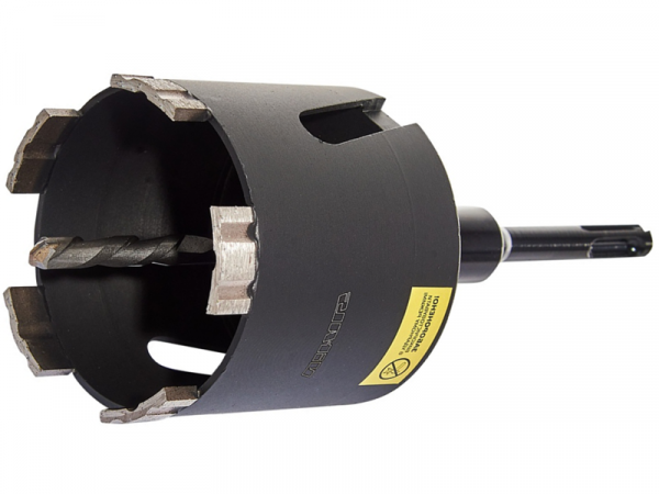 Коронка алмазная 72 мм по бетону/железобетону хвостовик SDS+ фото 1