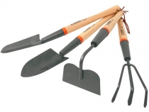 Набор удлинённых садовых инструментов из 4 предметов Mini 380мм Truper JJ-4L