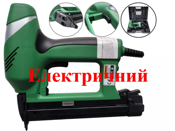 Степлер электрический штифтозабивной PRO W-01 фото 1