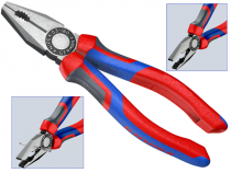 Плоскогубцы комбинированные Knipex 180 мм профессиональные
