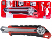 Сегментний ніж Milwaukee Heavy Duty 18 мм (гвинтовий фіксатор)