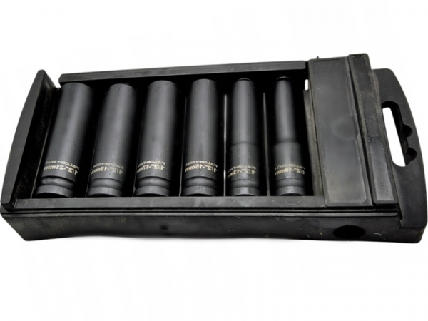 Головки ударные CrMo 1/2'' 10-21мм удлиненные фото 1