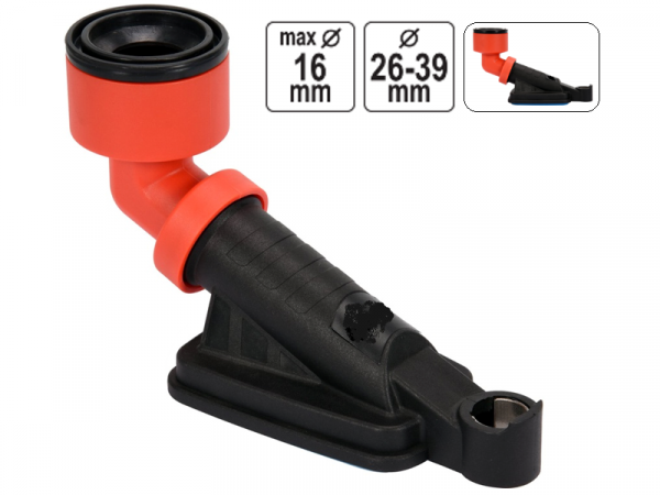 Адаптер пылеудаления для сверл 5-16 мм под пылесос (насадка) фото 1