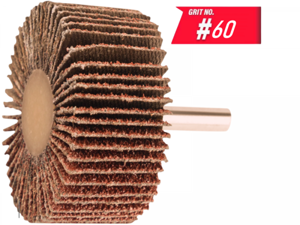 Круг лепестковый для дрели WorkMan FW-60х25 P60 фото 1
