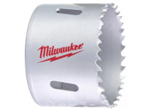 Биметаллическая коронка Milwaukee 60 мм (сталь, дерево, пластик)