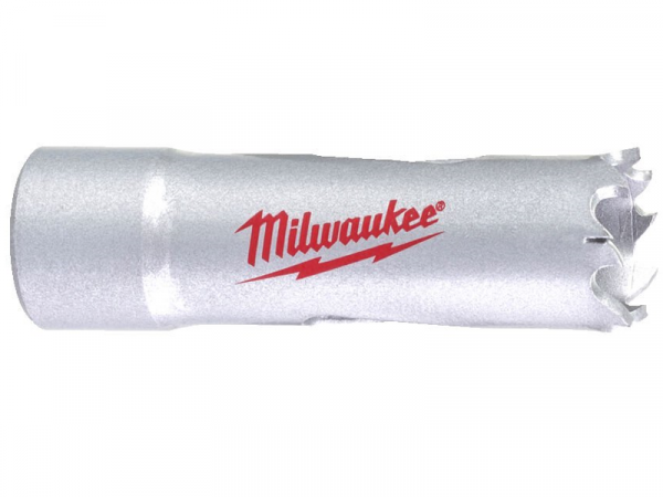 Биметаллическая коронка Milwaukee 16 мм (сталь, дерево, пластик) фото 1