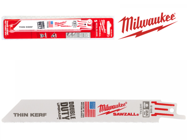 Биметаллическое полотно Milwaukee 150 мм по металлу с кобальтом фото 1