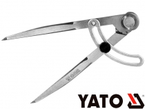 Строительный разметочный циркуль с фиксатором 150 мм Yato YT-72100