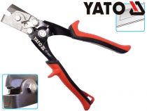 Вырубные ручные ножницы 6х1мм по металлу Yato