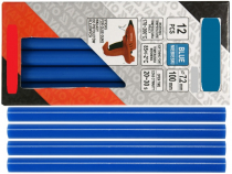 Термоклей для пистолета 7.2х100 мм синий (12 шт)