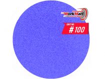 Шліфувальний круг на липучці WorkMan Ceramic 150мм P100