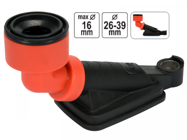 Насадка пылеотвод для дрели/перфоратора Ø 5-16 мм под пылесос фото 1