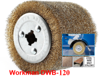 Проволочная щетка барабан Workman DWB-120 фото 2
