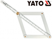 Угломер алюминиевый на шарнирах 380мм Yato YT-70853