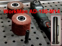 Адаптер на болгарку для валиков WorkMan AD-100-M14 фото 4