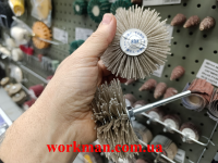 Нейлоновая щетка для шлифовки дерева WorkMan NA80-P80 фото 3