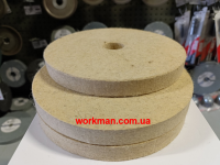 Войлочный круг для точила WorkMan Felt 200-20-32 фото 2