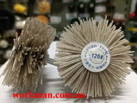 Нейлоновая щетка для шлифовки дерева WorkMan NA80-P120 фото 3