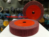 Круг СкотчБрайт шлифовальный WorkMan Nylon-150х30 фото 5