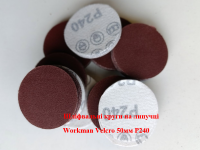 Круги шлифовальные на липучке Workman Velcro 50мм Р240 фото 2