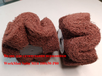 Волнистый валик для сатинирования WorkMan Satin М14-100х50-Р80 фото 4