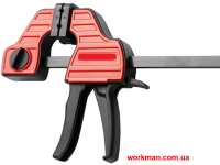Струбцина пистолетная WorkMan Shape Quick 12'' фото 2