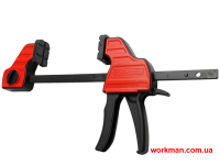 Струбцина пистолетная WorkMan Shape Quick 4'' фото 2