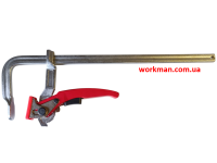 Струбцина быстрозажимная рычажная WorkMan Lever 80х300 мм фото 2