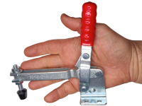 Прижим столярный вертикальный WorkMan GH-101-E 180кг фото 3