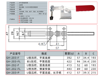 Горизонтальный столярный прижим WorkMan GH‑203‑P фото 5