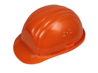 Каска защитная строительная оранжевая  фото 2