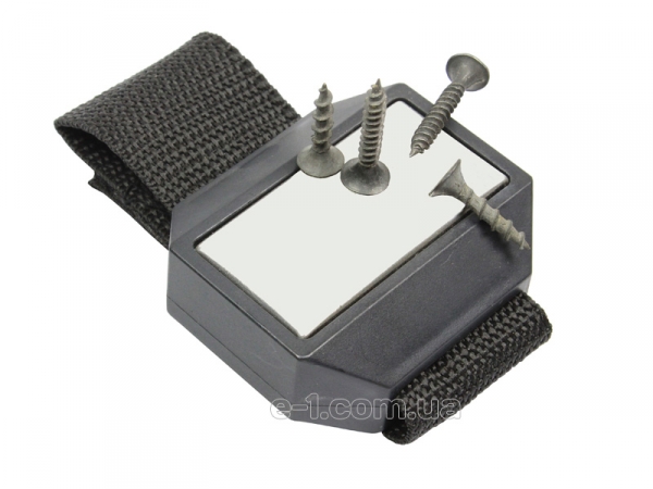 Магнитный строительный браслет для фиксации саморезов фото 1