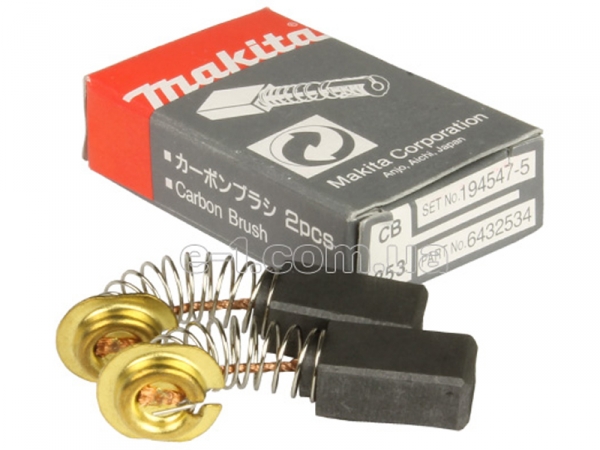Угольные щётки для электроинструмента Makita CB-253 10.9х6.9х16.8мм фото 1