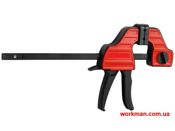 Струбцина швидкозатискна WorkMan Shape Quick 150x60 мм