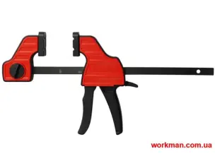 Струбцина швидкозатискна WorkMan Shape Quick 150x60 мм