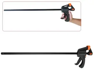 Струбцина швидкозатискна пістолетна WorkMan Automatic 600х60 мм