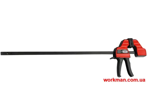 Струбцина швидкозатискна WorkMan Shape Quick 450x60 мм