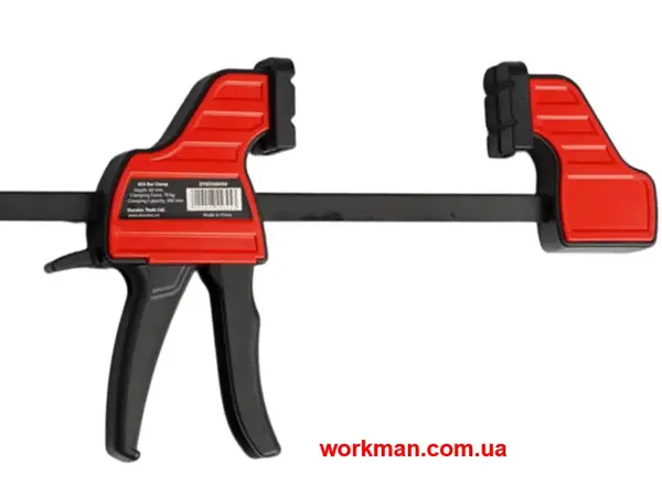 Струбцина швидкозатискна WorkMan Shape Quick 450x60 мм