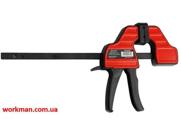 Струбцина швидкозатискна WorkMan Shape Quick 100x35 мм