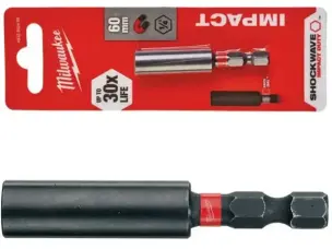Тримач біт Milwaukee SHOCKWAVE Impact 60 мм магнітний