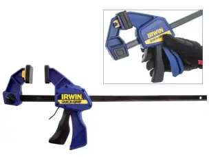 Струбцина Irwin Quick-Grip 450мм, 136кг (средней мощности)