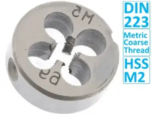 Плашка HSS M2 М5х0.8мм