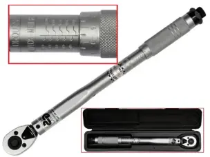 Ключ динамометрический щелчковый 3/8″ CrV 20-110 Нм
