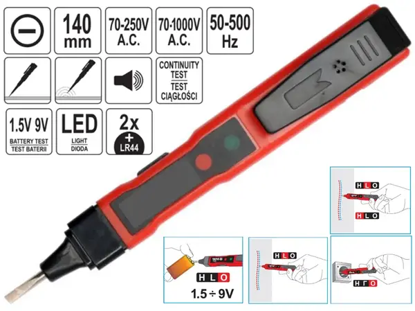 Индикатор напряжения 70-250V