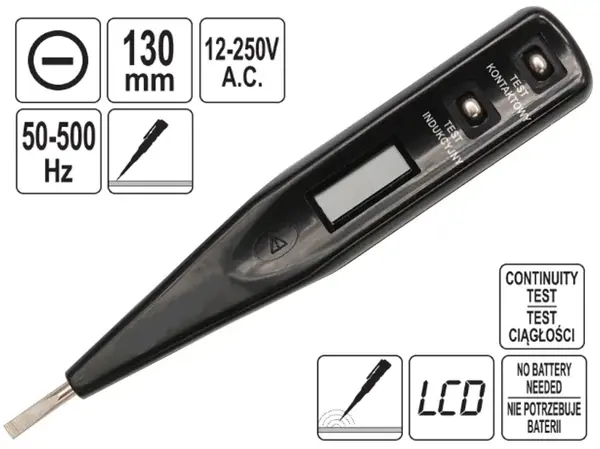 Индикатор напряжения LCD 12-250V