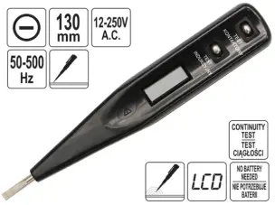 Индикатор напряжения LCD 12-250V